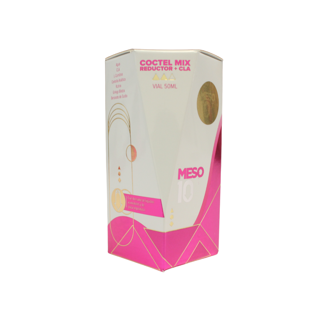 Meso 10 Coctel Mix Reductor + Cla